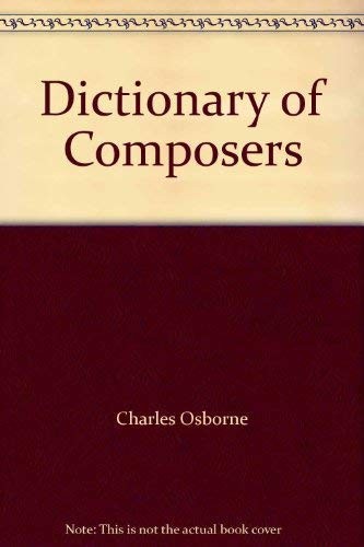 Dictionary of Composers