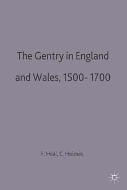 The Gentry in England and Wales, 1500-1700