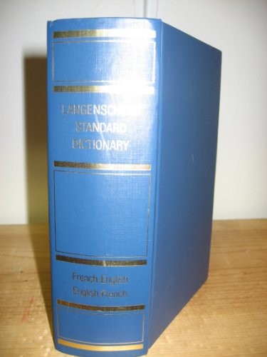 Langenscheidt's Standard French-English, English-French Dictionary