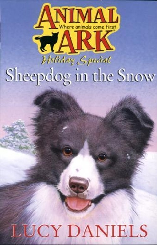 Sheepdog in the Snow