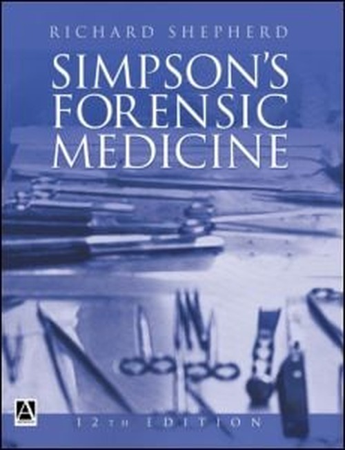 Simpson's Forensic Medicine, 12Ed