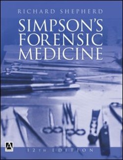 Simpson's Forensic Medicine, 12Ed