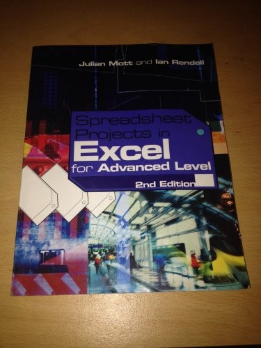 Spreadsheet project Advanced level 2nd Edition