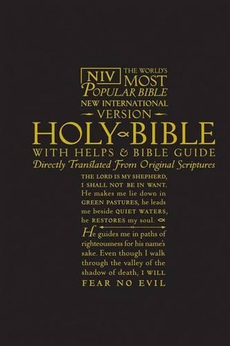 NIV Popular Black Hardback