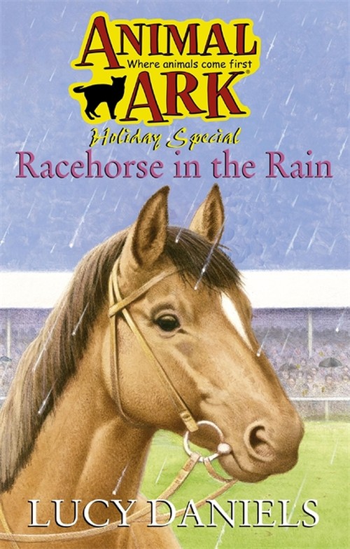 Racehorse in the Rain