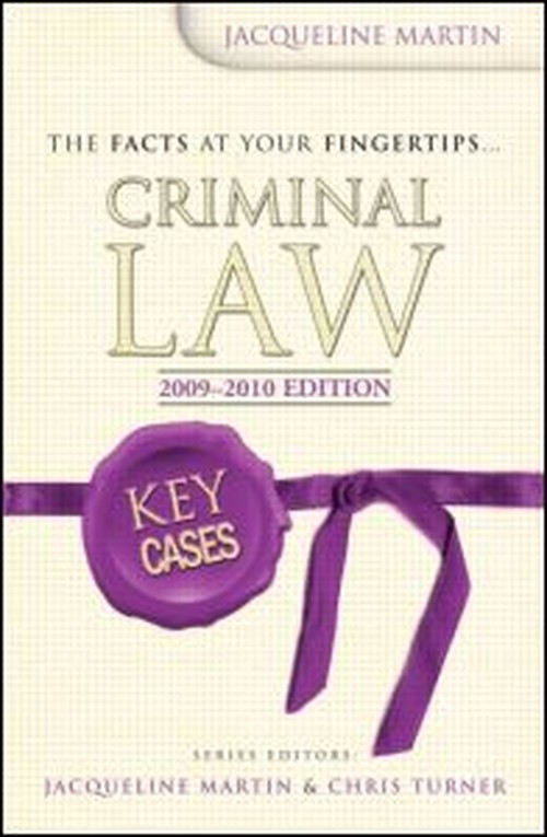 Key Cases: Criminal Law