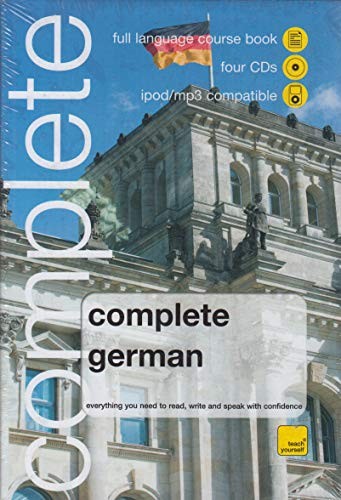 WHSmith Teach Yourself Complete German Book/4 CD Pk