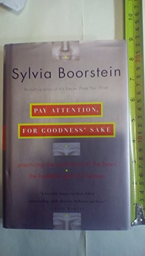 Pay Attention, for Goodness'
