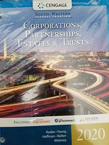South-Western Federal Taxation 2020