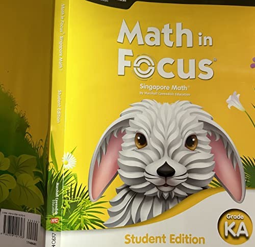 Student Edition Volume a Grade K 2020