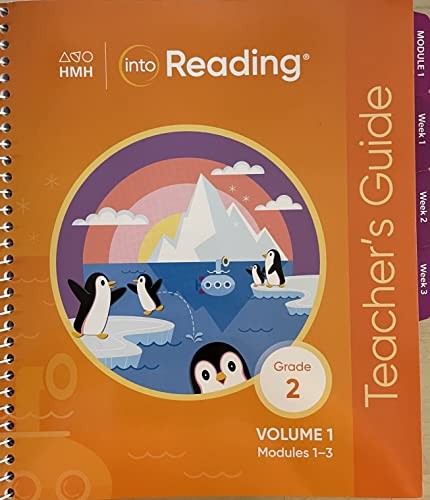 HMH Into Reading, Grade 2, Volume 1, Modules 1-3, Teacher's Guide, c 2020, 9780358461876, 0358461871