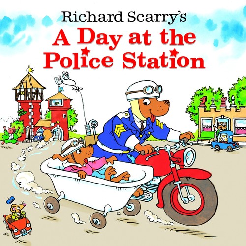 A Richard Scarry's A Day at the Police Station