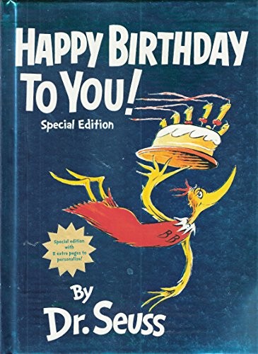 Happy Birthday to You Target Exclusive: Happy Birthday to You Special Edition With 8 Pages to Personalize