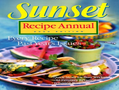 Sunset Recipe Annual