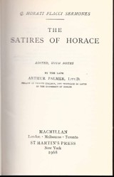 Satires and Epistles
