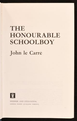 The Honourable Schoolboy