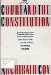 Court and the Constitution