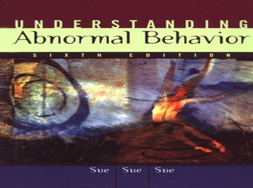 Understanding Abnormal Behaviour