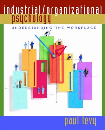 Industrial/Organizational Psychology