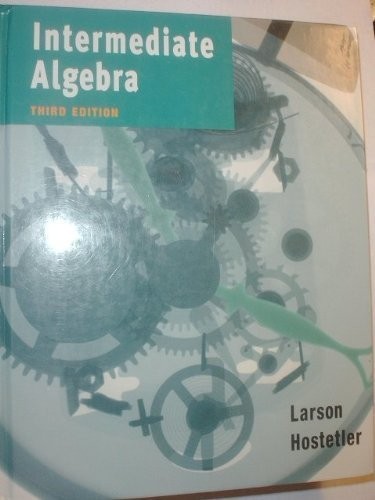 Intermediate Algebra