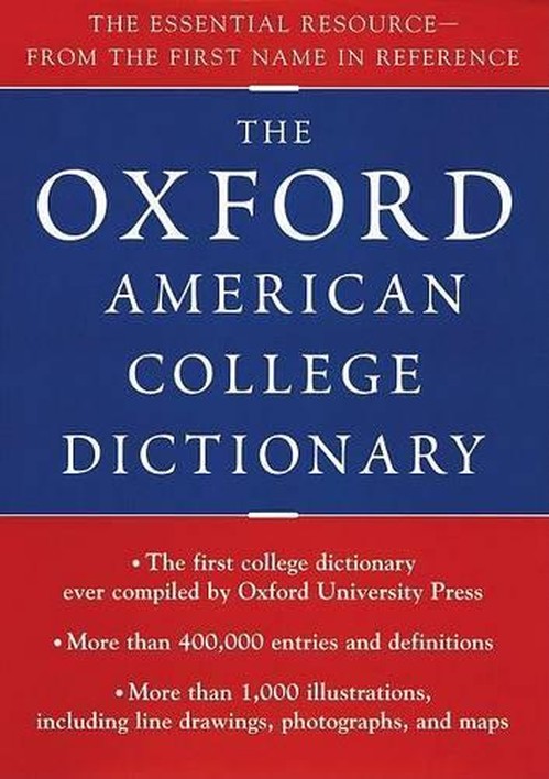 The Oxford American College Dictionary