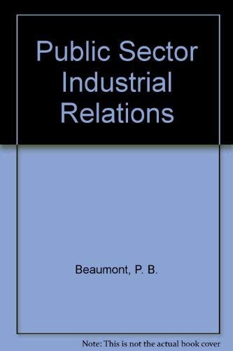 Public Sector Industrial Relations