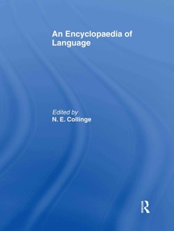 An Encyclopedia of Language