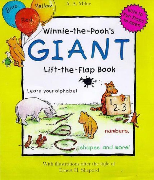 Winnie the Pooh's Giant Lift the Flap Book