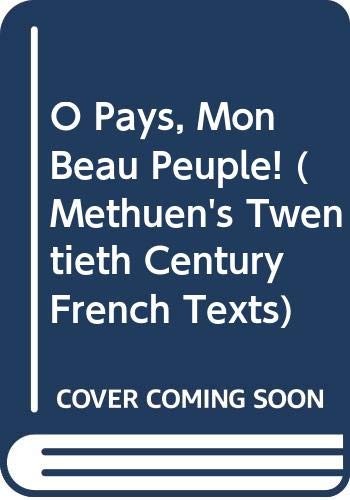 O Pays, Mon Beau Peuple!