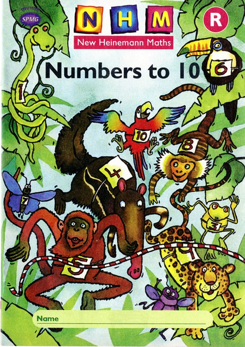 New Heinemann Maths Reception, Numbers to 10 Activity Book (single)
