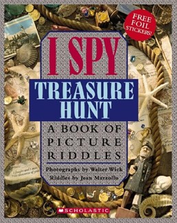 I Spy Treasure Hunt: with Stickers