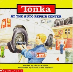 Tonka at the Auto Repair Center
