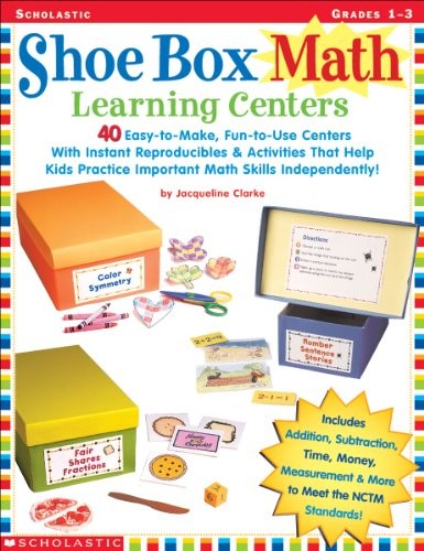 Shoe Box Math Learning Centers