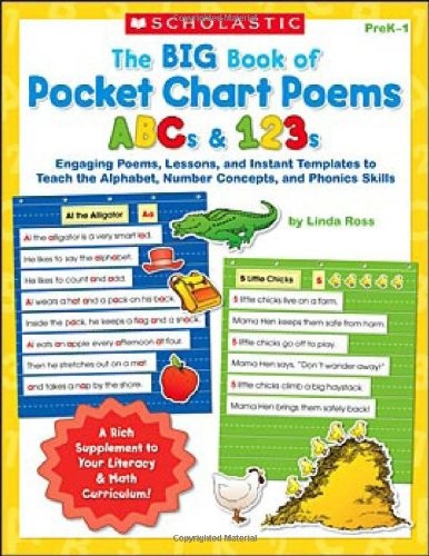 The Big Book of Pocket Chart Poems: ABCs & 123s