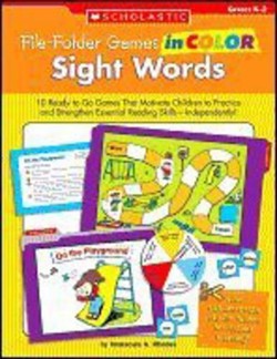 File-Folder Games in Color: Sight Words