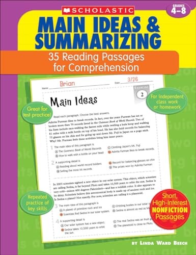 Main Ideas & Summarizing