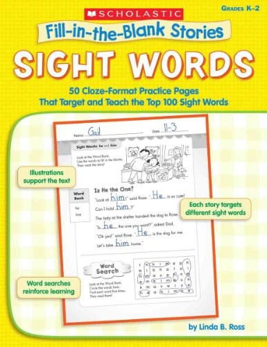 Fill-In-The-Blank Stories: Sight Words
