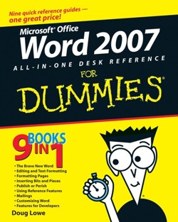 Word 2007 All-in-one Desk Reference For Dummies