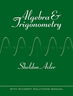 Algebra and Trigonometry