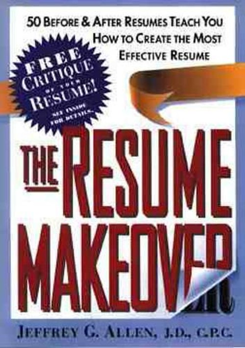 Jeff Allen's Resume Makeover