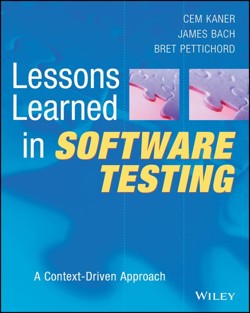 Lessons Learned in Software Testing