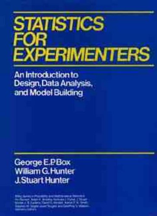 Statistics for Experimenters