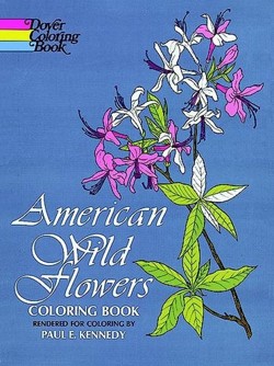 American Wild Flowers Coloring Book