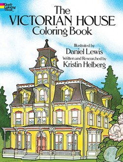 The Victorian House Coloring Book