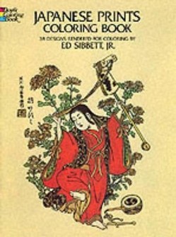 Japanese Prints Colouring Book