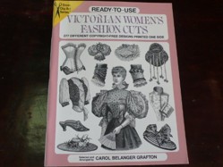 Ready to Use Victorian Women's Fashion Cuts