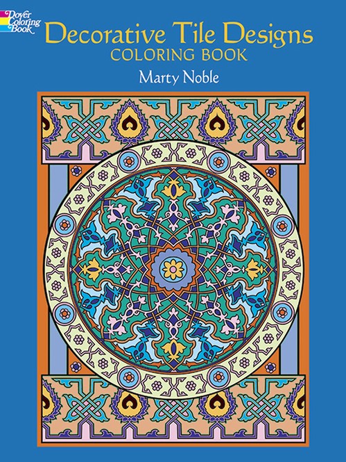 Decorative Tile Designs Coloring Book