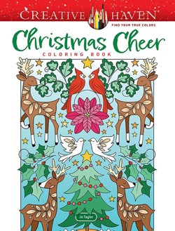 Creative Haven Christmas Cheer Coloring Book