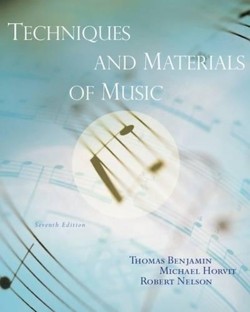 Techniques and Materials of Music