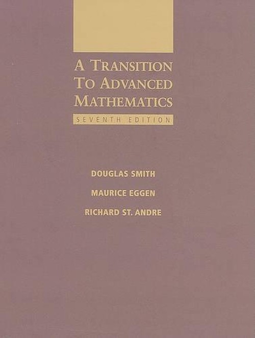 A Transition to Advanced Mathematics